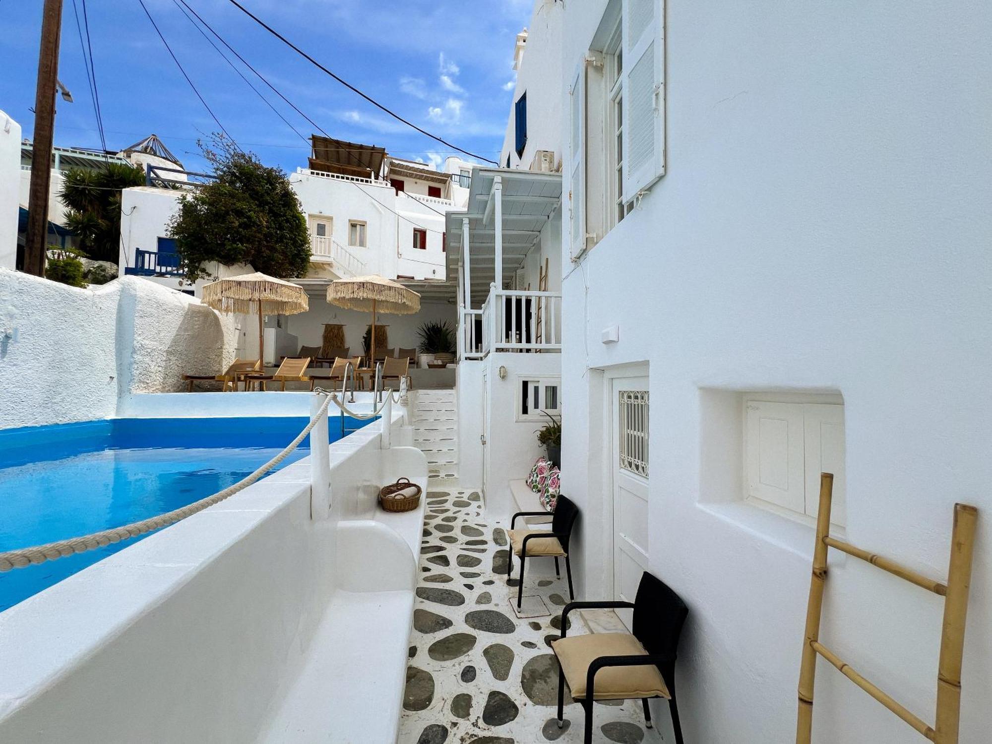 Kamara Residence & Suites Mykonos Town Bagian luar foto